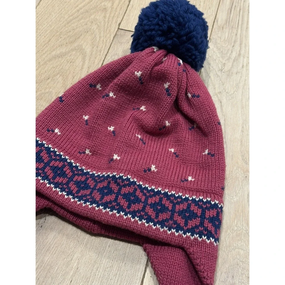 Vintage 100% Wool‎ Ski Beanie Made In USA Vermont- W Williams Bar-W Originals